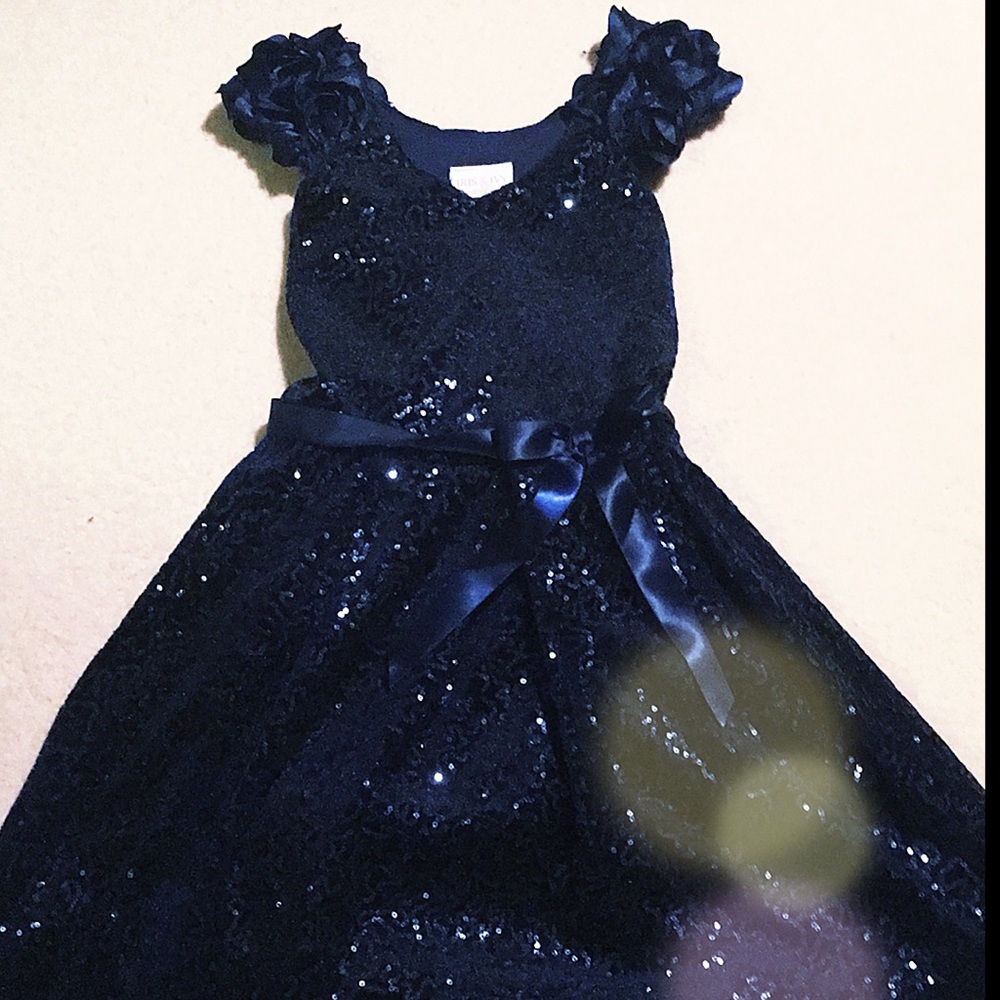 Iris and Ivy navy blue dress